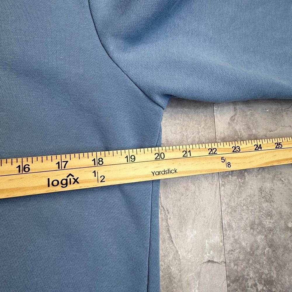 Y2K baby blue Hurley Surf style hoodie size small - Picture 7 of 8